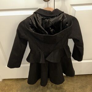 Black nice peacoat, in great condition! Size 6x.